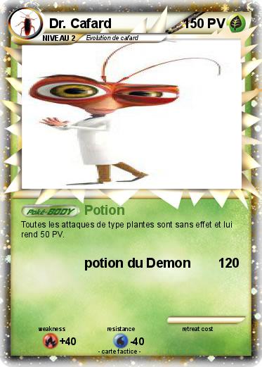 Pokemon Dr. Cafard
