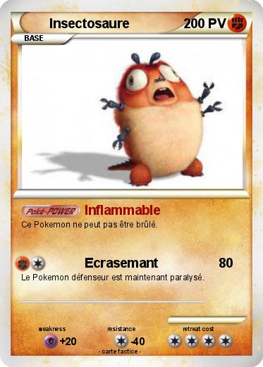 Pokemon Insectosaure