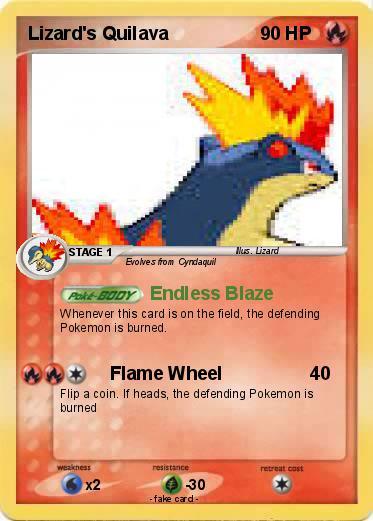 Pokemon Lizard's Quilava
