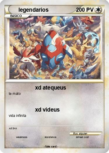 Pokemon legendarios