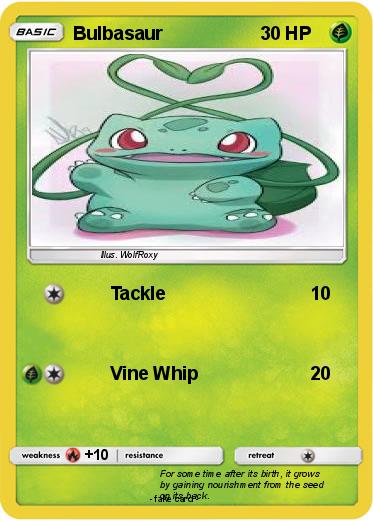 Pokemon Bulbasaur