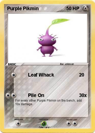 Pokemon Purple Pikmin