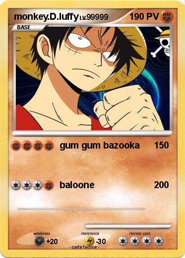Pokemon monkey.D.luffy
