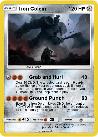 Pokemon Iron Golem