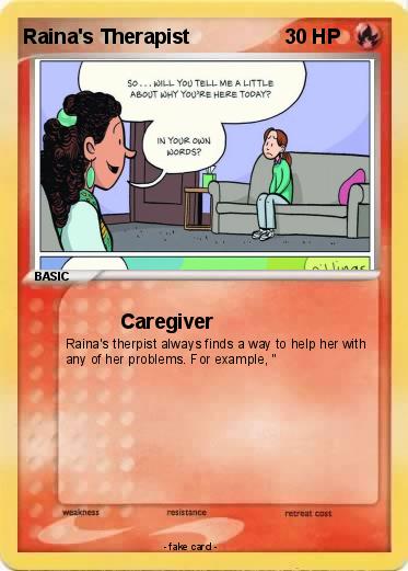 Pokemon Raina's Therapist