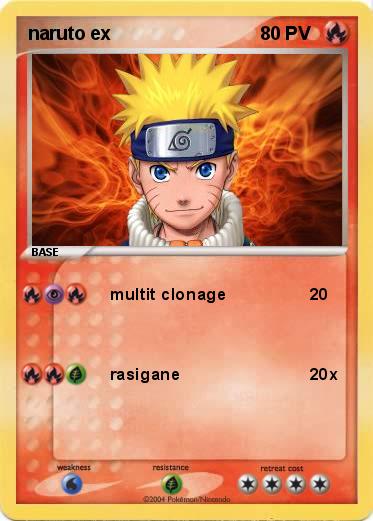 Pokemon naruto ex