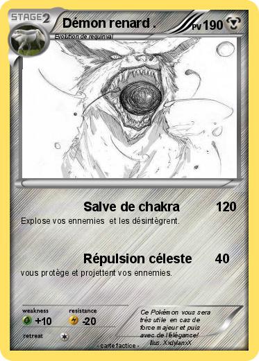 Pokemon Démon renard .