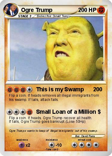 Pokemon Ogre Trump