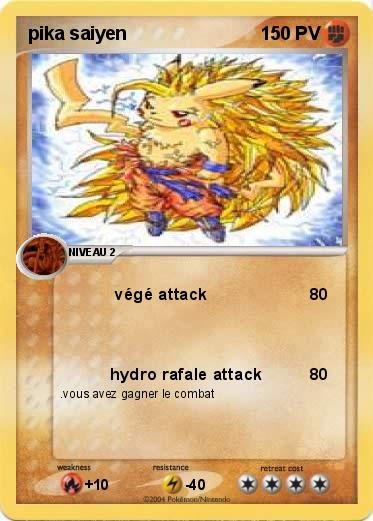 Pokemon pika saiyen