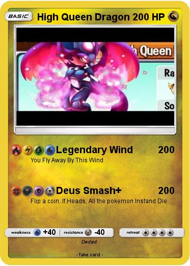 Pokemon High Queen Dragon
