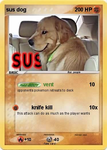 Pokemon sus dog