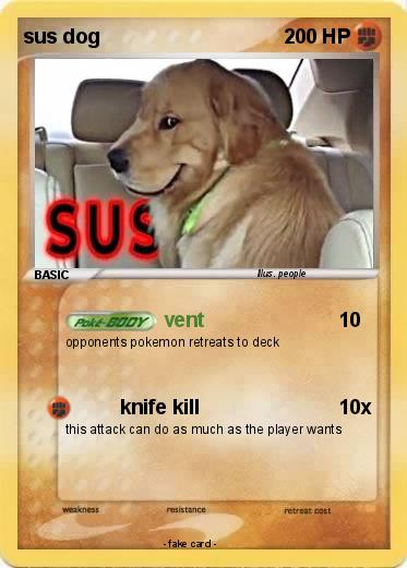 Pokemon sus dog