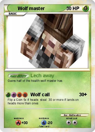Pokemon Wolf master