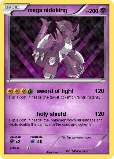 Pokemon mega nidoking