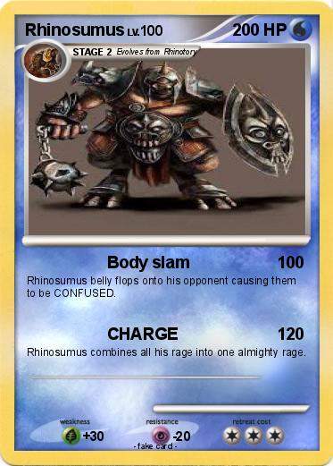 Pokemon Rhinosumus