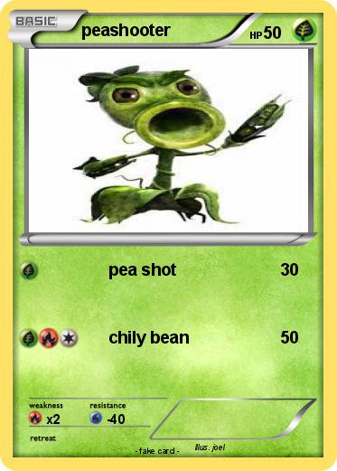 Pokemon peashooter