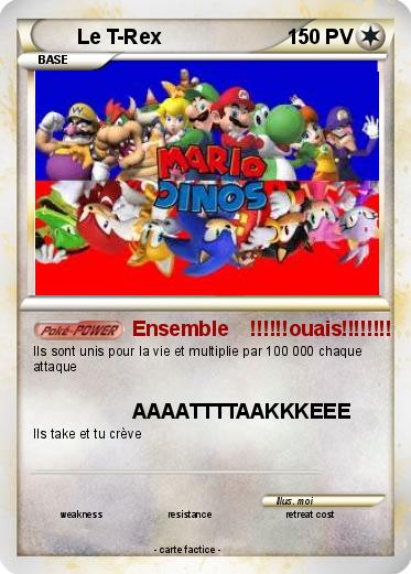 Pokemon Le T-Rex