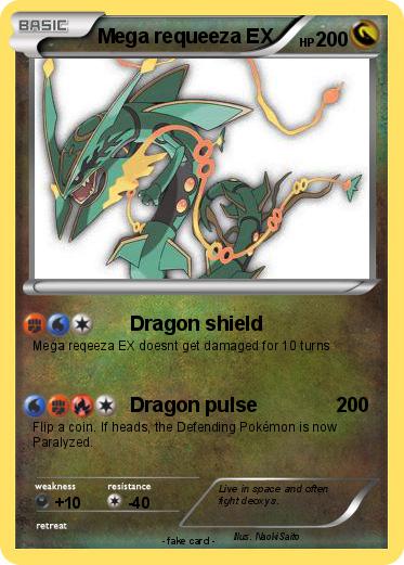 Pokemon Mega requeeza EX