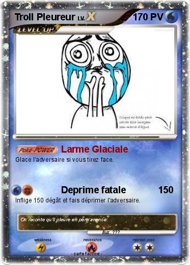 Pokemon Troll Pleureur