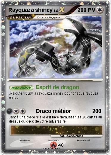 Pokemon Rayquaza shiney