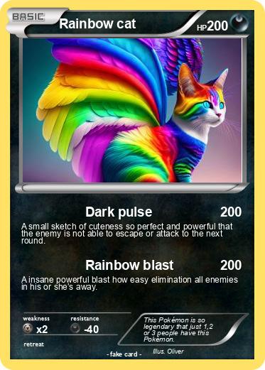 Pokemon Rainbow cat