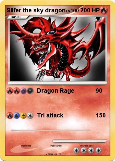 Pokemon Slifer the sky dragon