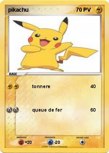 Pokemon pikachu 