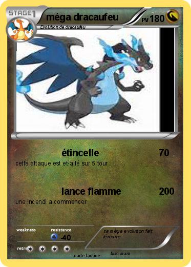 Pokemon méga dracaufeu
