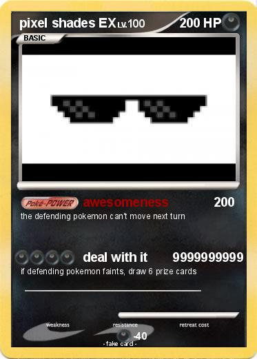Pokemon pixel shades EX