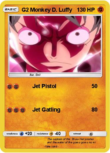 Pokemon G2 Monkey D. Luffy