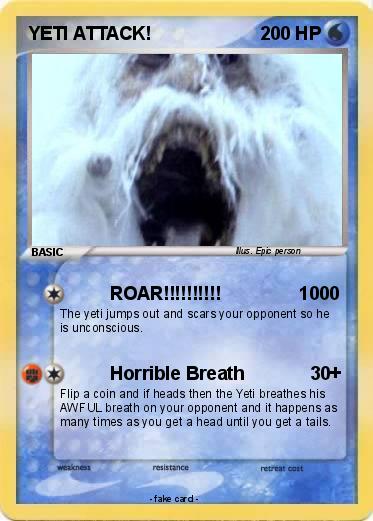Pokemon YETI ATTACK!