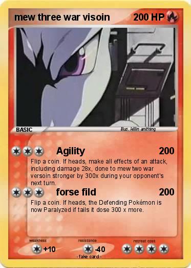Pokemon mew three war visoin