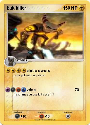 Pokemon buk killer