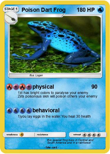 Pokemon Poison Dart Frog