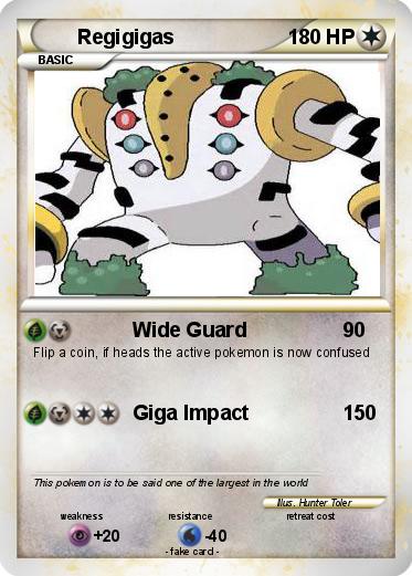 Pokemon Regigigas