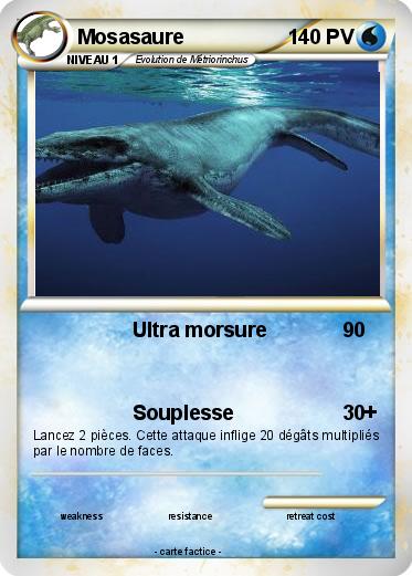 Pokemon Mosasaure