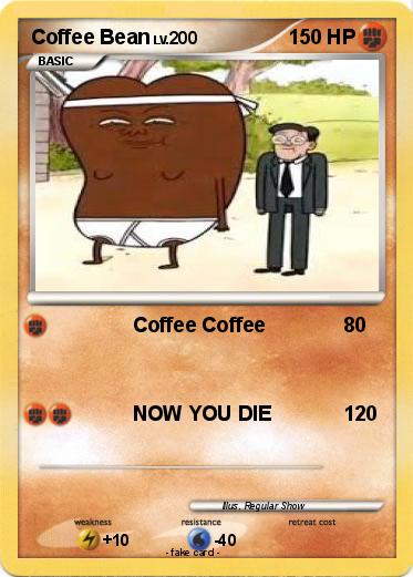Pokemon Coffee Bean