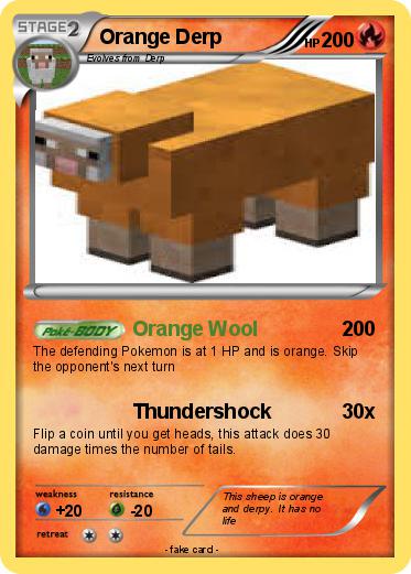 Pokemon Orange Derp