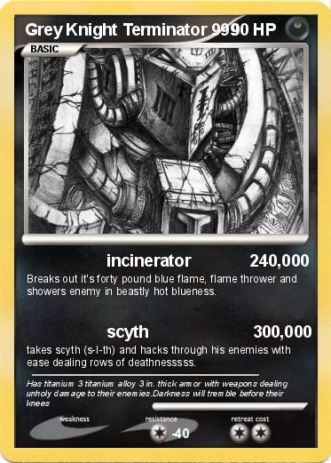 Pokemon Grey Knight Terminator 999