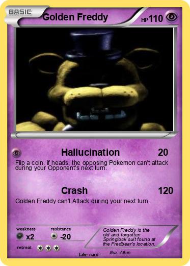 Pokemon Golden Freddy