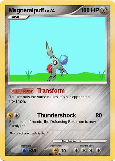 Pokemon Magneraipuff