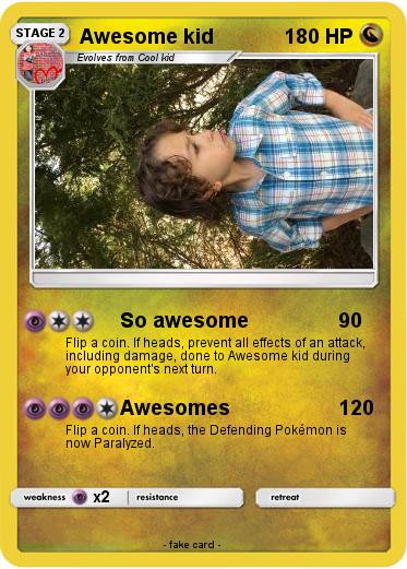 Pokemon Awesome kid