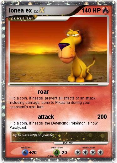 Pokemon lonea ex