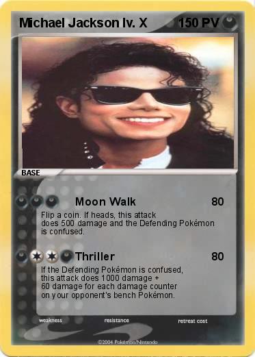 Pokemon Michael Jackson lv. X