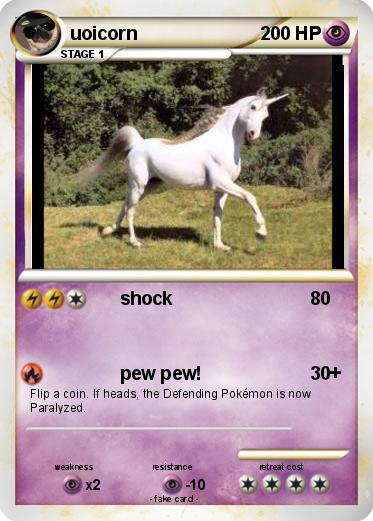 Pokemon uoicorn