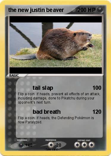 Pokemon the new justin beaver