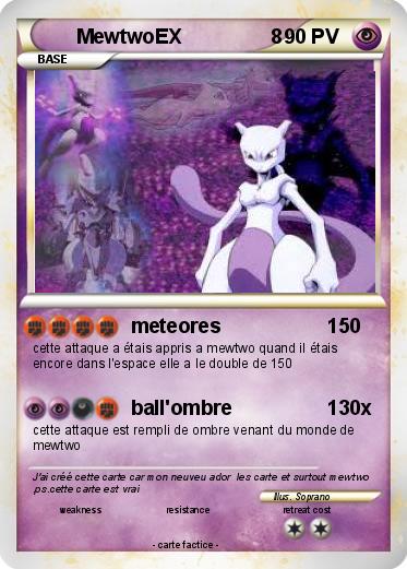 Pokemon MewtwoEX                8