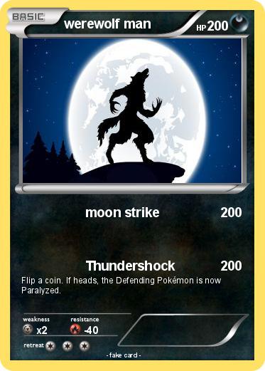 Pokemon werewolf man