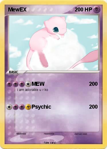 Pokemon MewEX