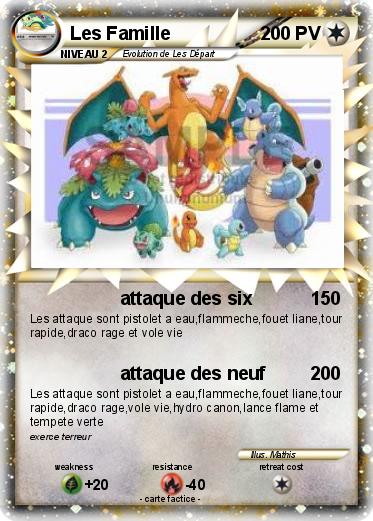 Pokemon Les Famille